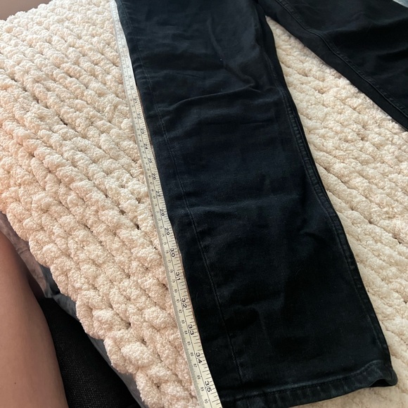 Re/Done High Rise Black Women's Jeans - Picture 16 of 16